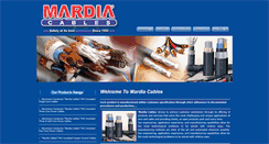 Desktop Screenshot of mardiacables.com